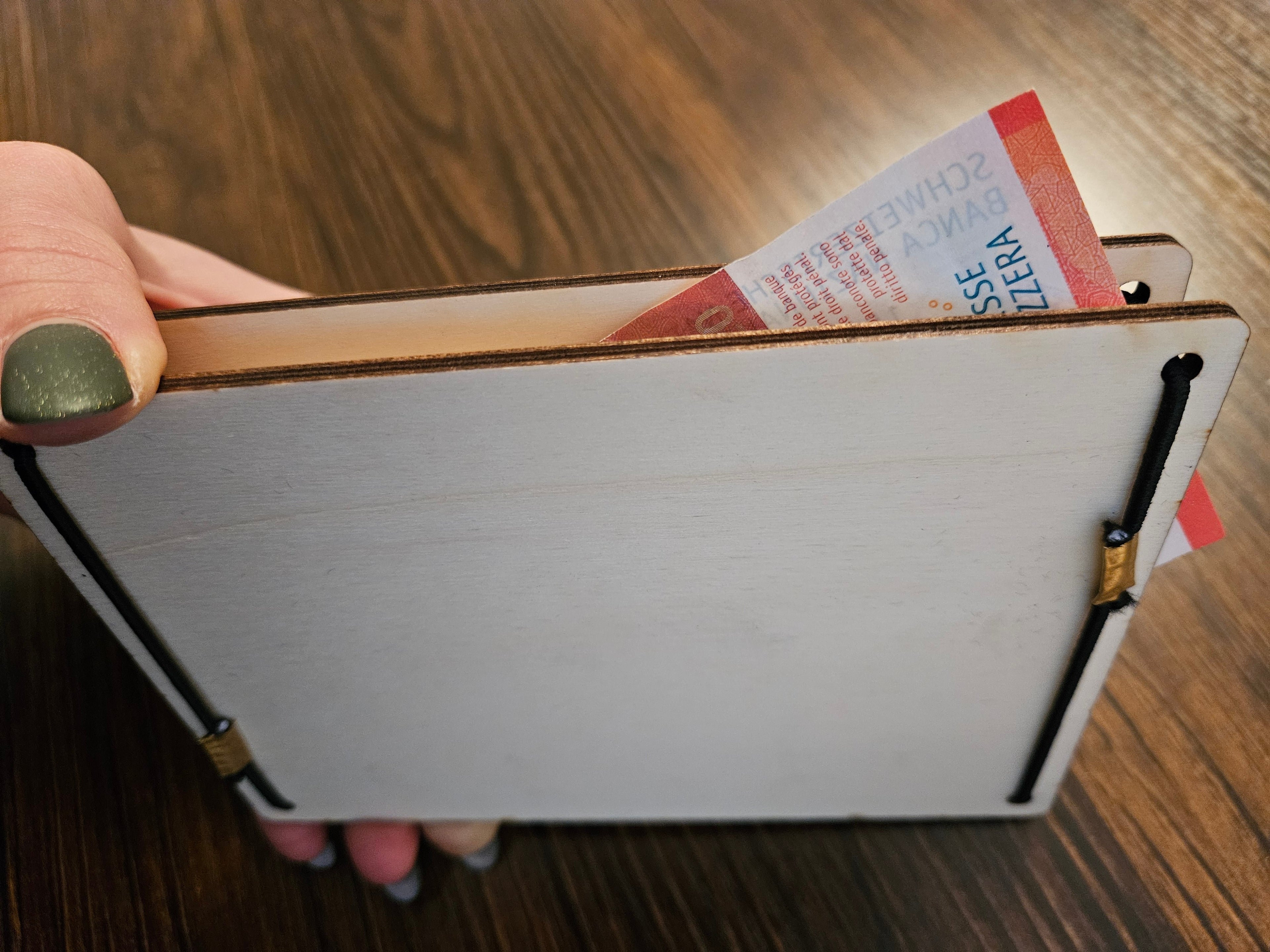 Holzgeschenkkarte "Alles Liebe"